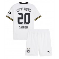 Camiseta Borussia Dortmund Marcel Sabitzer #20 Tercera Equipación Replica 2024-25 para niños mangas cortas (+ Pantalones cortos)